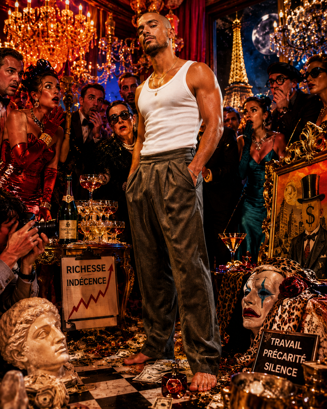 Pantalon Laine Rétro