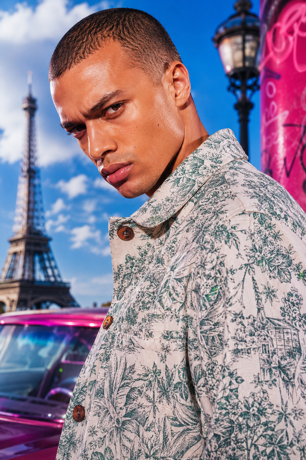 Veste Toile de Jouy